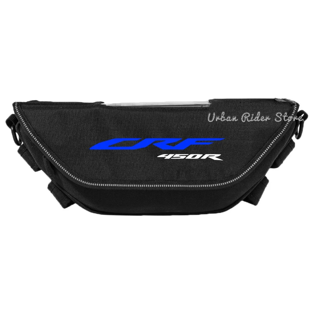 Waterproof Motorcycle Handlebar Travel Storage Bag for Honda CRF450R/CRF450RL