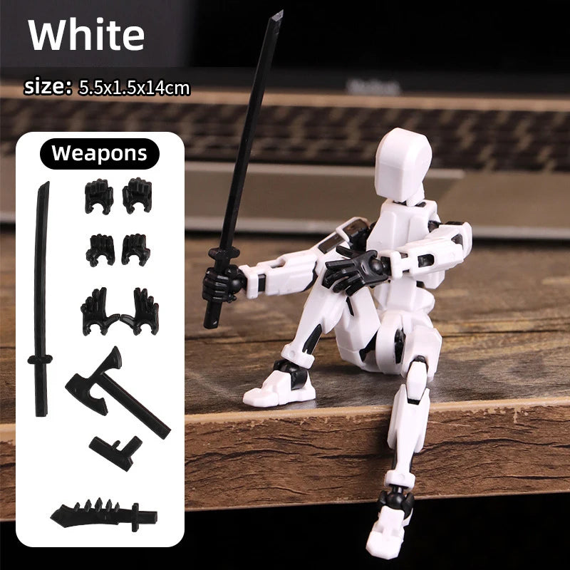 Movable Shapeshift Robot 3D Printed Mannequin Dummy 13 Action Figures