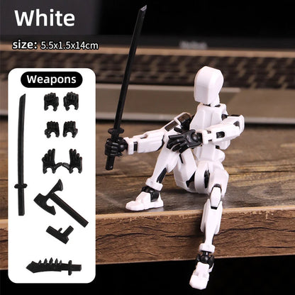 Movable Shapeshift Robot 3D Printed Mannequin Dummy 13 Action Figures