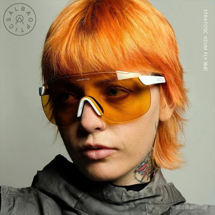 ALBA Cycling Sunglasses MTB Road Bike Sports Goggles Men’s Riding Eyewear Ciclismo