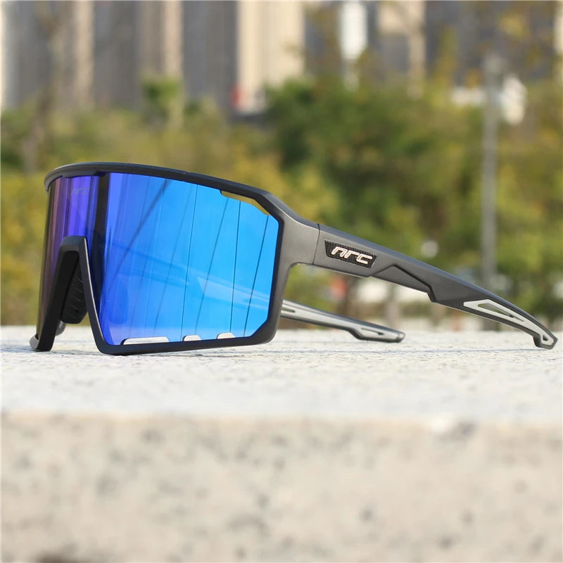 NRC Cycling Sunglasses TR90 Sports Bicycle Glasses MTB Fishing Riding Eyewear
