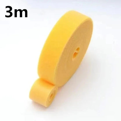 1/5M Cable Organizer Wire Management Winder Tape Cord Ties For iPhone Samsung
