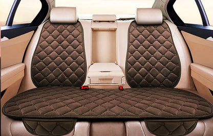 Car Seat Cover Front/Rear Velvet/fur Seat Cushion Protector Pad Black/Red/Beige/Grey/Coffee/Brown For Renault Kadjar F3 X45-EXPROTAS