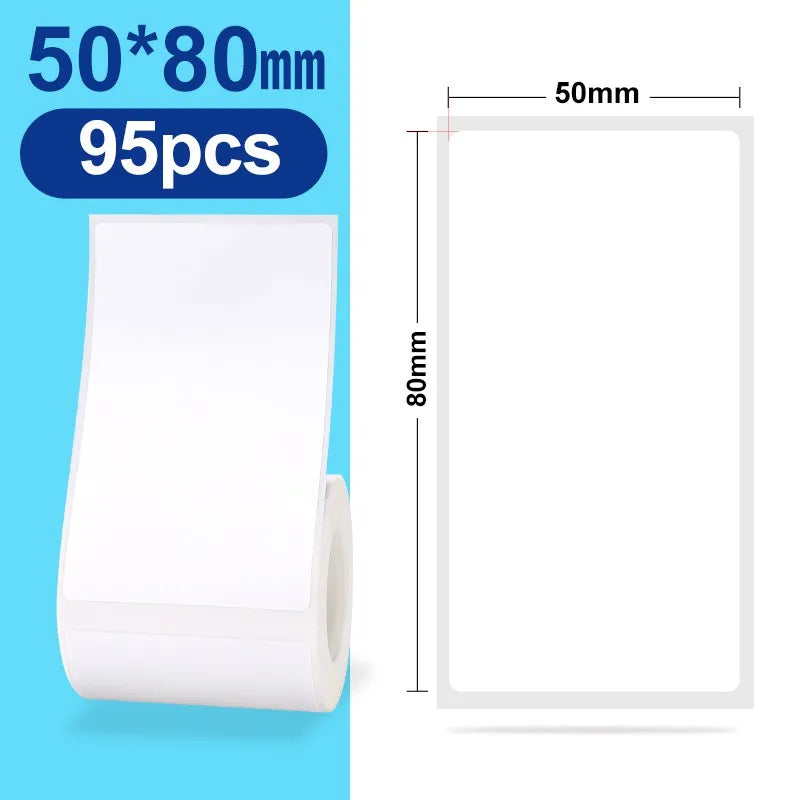 Self-adhesive Paper Waterproof Stickers for Christmas Labels - 40x20mm