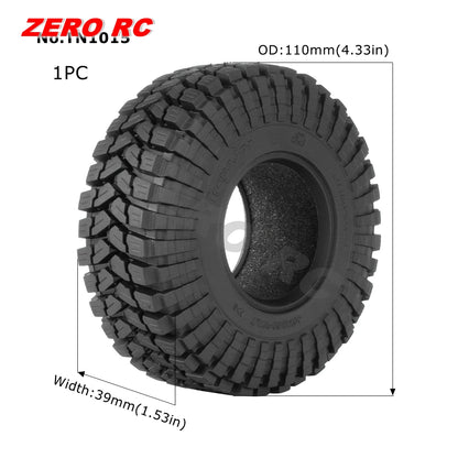 1.9" Crawler Tire for 1/10 RC Car Axial Traxxas D90 SCX10 Wheels