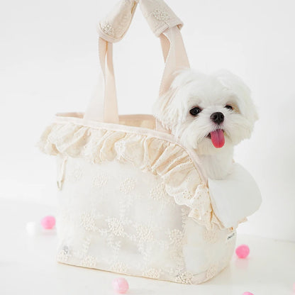 Pet Carrier Bag for Small Dogs Handheld Shoulder Purse Dog Accessories