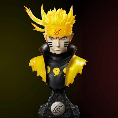 Naruto Figures Set Madara Sasuke Kakashi Minato 10-14cm PVC Statue Collectibles