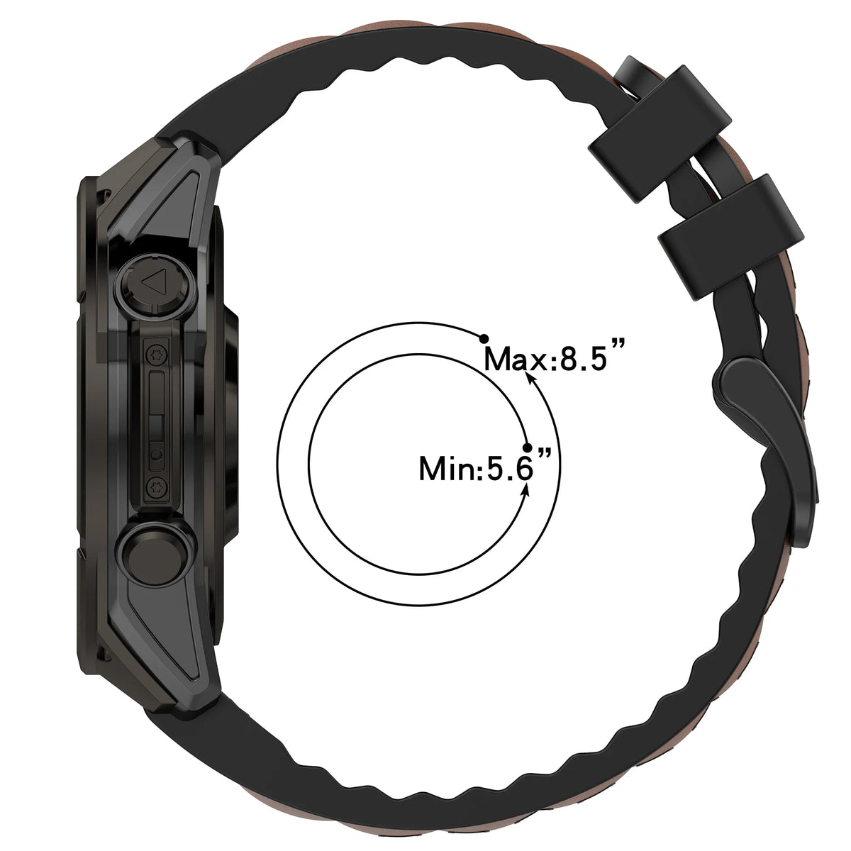 Quick Fit Strap Band for Garmin Fenix 9Pro 22mm Silicone Watch Strap