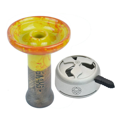 Color Glaze Hookah Bowls Ceramic Tobacco Shisha Charcoal Holder Heat Managerment System Oblako Chicha Cachimba Accessories-EXPROTAS