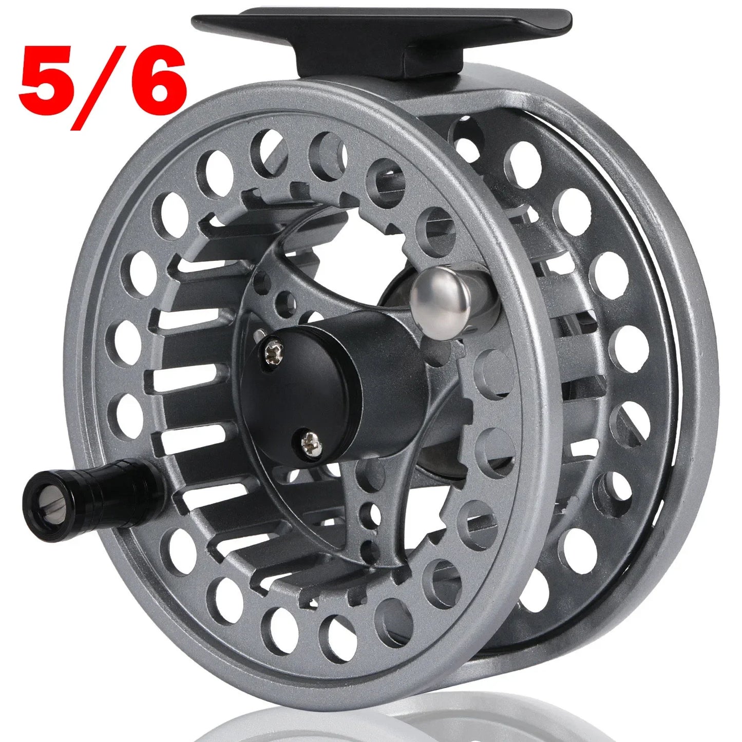 Sougayilang Fly Fishing Reel 5/6 7/8, Die-Cast Aluminum Spool, 11kg Max Drag