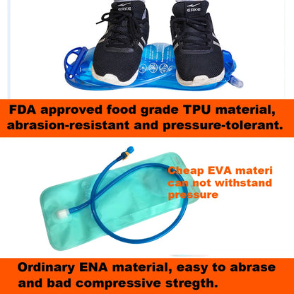NEWBOLER BPA-Free Hydration Water Bladder Reservoir 2L 3L for Running Packs