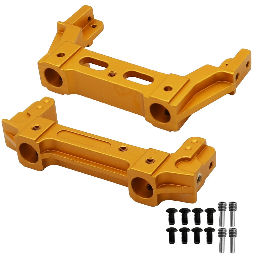 1/10 RC Crawler Metal Front & Rear Bumper Mount Set for Axial SCX10 II