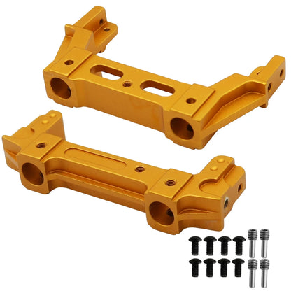 1/10 RC Crawler Metal Front & Rear Bumper Mount Set for Axial SCX10 II