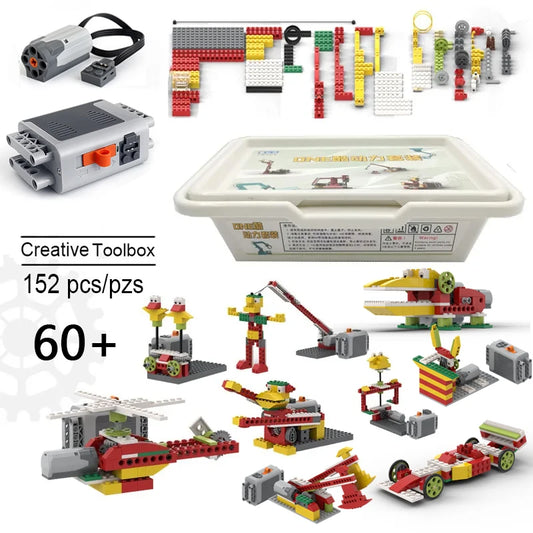 NEW WeDo 1.0 Robotics Construction Boxed Set Compatible with 9580 Educational and Dacta Mindstorms WeDo STEAM Blocks Bricks Toys-EXPROTAS