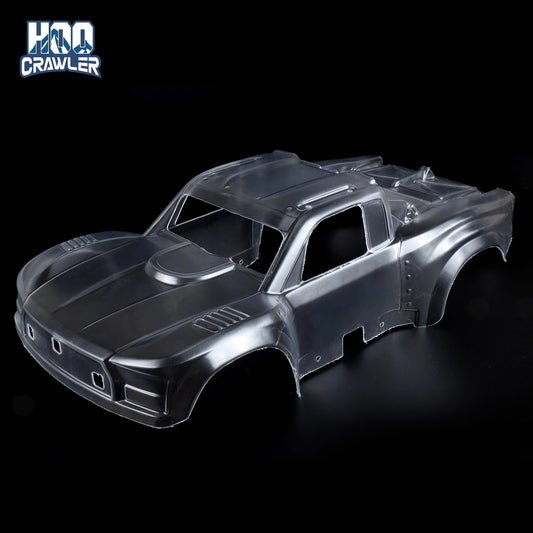 HooCrawler 1/14 Pre-Cut Clear Pickup Body Shell Kit Arrma Mojave Grom RC Truck