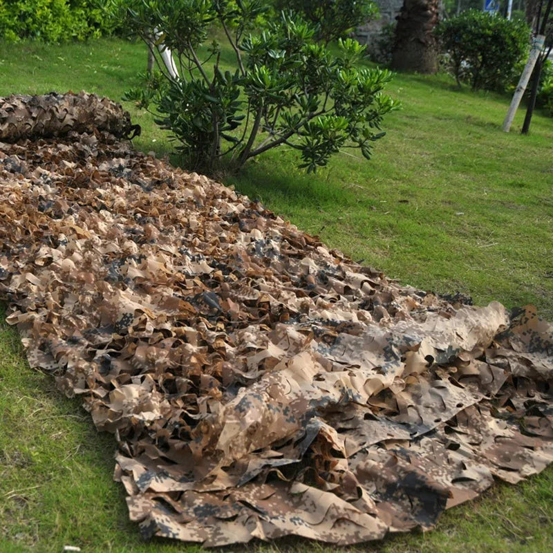 Military Camouflage Net 3x4m Hunting Gazebo Garden Car Awning Netting