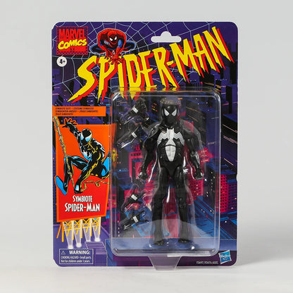 Marvel Legends Retro Cardback Spider-Man Cel-Shading Comics PVC Action Figure Collectible Model Toy Gift-EXPROTAS