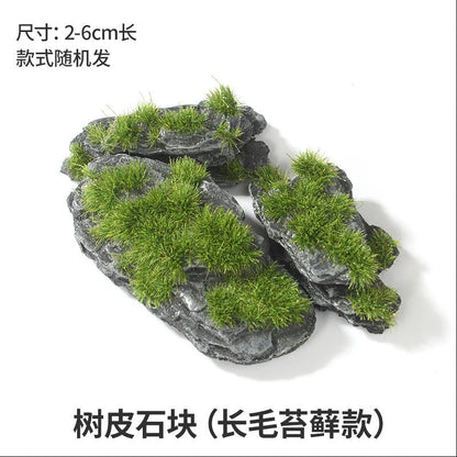 Miniature Rock Scenery Diorama Terrain for Model Railroad Base Reusable
