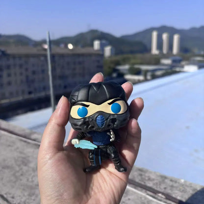 Mortal Kombat Sub-Zero Scorpion Vinyl Figure Collectible Model