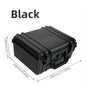 Portable Hardware Storage Box Waterproof Shockproof Dustproof Case 280x240x130mm