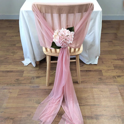 Chiffon Table Runner Wedding Event Decor Various Colours Home Runners