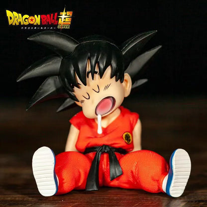 Dragon Ball Z Sleep Goku Figure Super Saiyan PVC Action Statue Collectible Model Gift