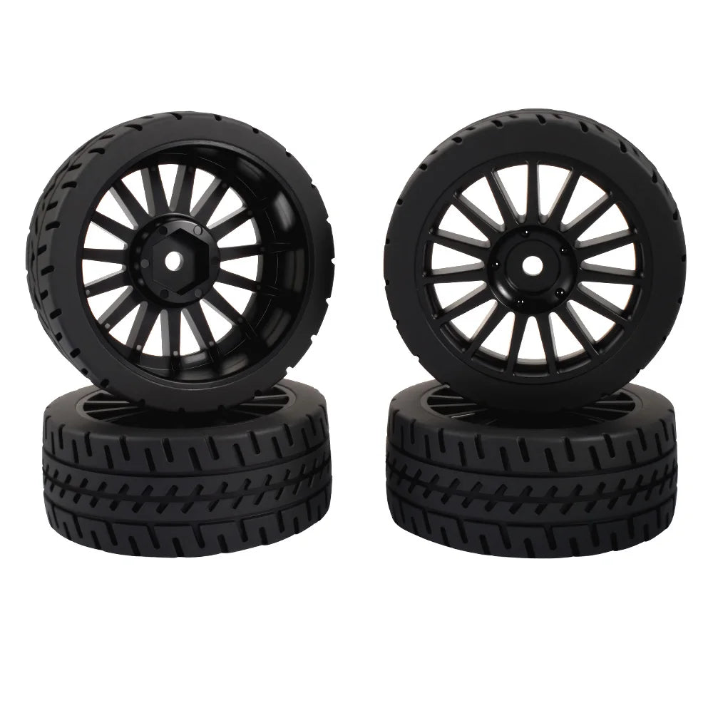 ZD Racing RX12 1/12 RC Car Tires 2pcs Rubber Drift Tires 12mm Hex