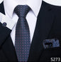 EXPROTAS Tie Pocket Square 8cm Wedding Formal Men’s Accessories