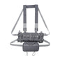 MOLLE Chest Rig Dangler Pouch Camo Vest Tactical Hunting Airsoft Training Bag