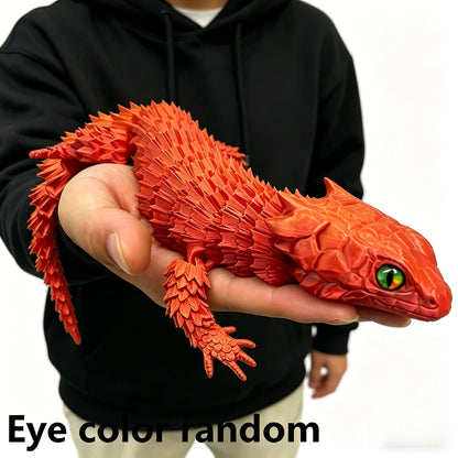 Creative Desk Plants 3D Printed Lizard Statue Ornament for Home Decor