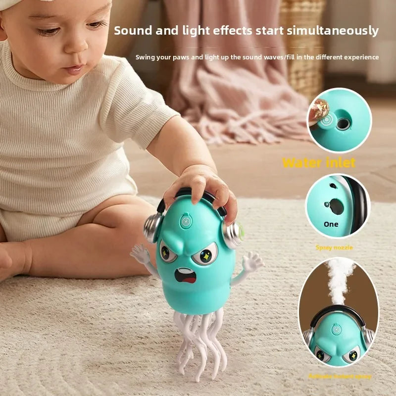 Dancing Octopus Toy Interactive Musical Light-up Electronic Pet for Toddlers