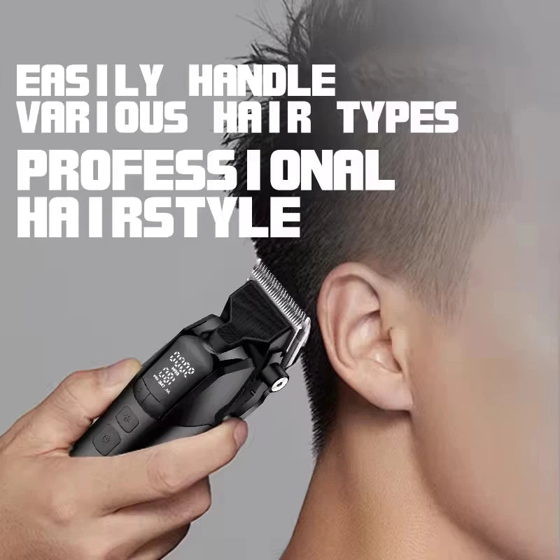 Electric Hair Clipper 10W Cordless Professional Barber Trimmer Kemei