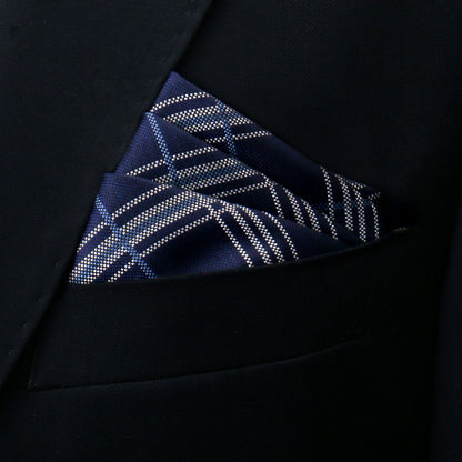 Mens Pocket Square Handkerchief Solid Satin Wedding Accessories
