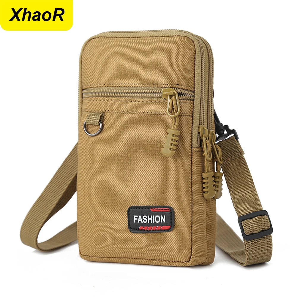 Mobile Phone Case Waist Bag Outdoor Pouch Crossbody Men Travel Storage
