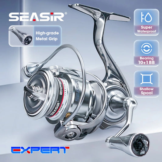 Fishing Reel 4000S Spinning Sea Saltwater 5.2:1 10+1BB Long Distance