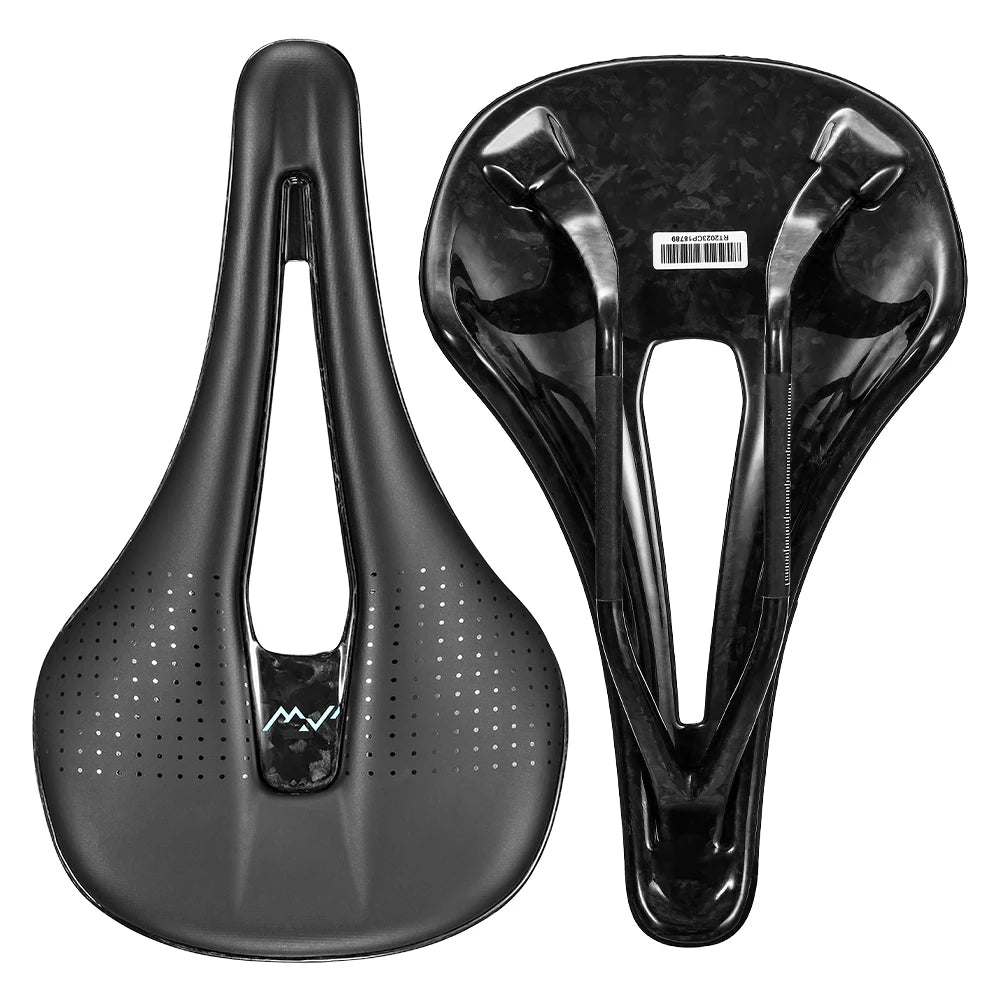 RYET 3D Printed Full Carbon Saddle 140mm 165g Super Light for Road MTB Bike