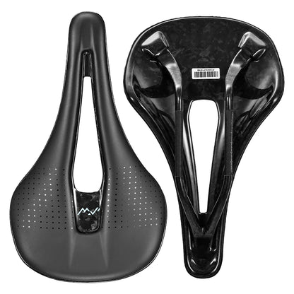 RYET 3D Printed Full Carbon Saddle 140mm 165g Super Light for Road MTB Bike