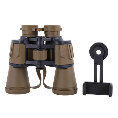 20x50 Binoculars FMC Coated BAK4 Prism IPX4 Waterproof Camping Hunting Hiking