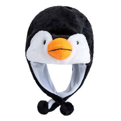 Unisex Funny Bulls Head 3D Animal Decorative Hat Winter Cap for Adults
