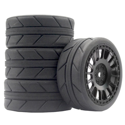 12mm Hex RC Wheels for 1/10 Rally Racing Car HSP HPI Tamiya Traxxas