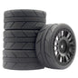 12mm Hex RC Wheels for 1/10 Rally Racing Car HSP HPI Tamiya Traxxas