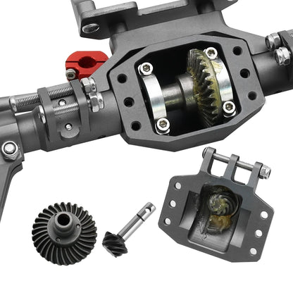 1/10 RC Crawler Aluminum Portal Axle CNC Front Rear for SCX10 II 90046 90047 GEN8 RGT - EXPROTAS