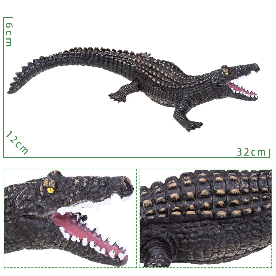 Big Size Soft Rubber Animal Action Figures for Children Educational Collection