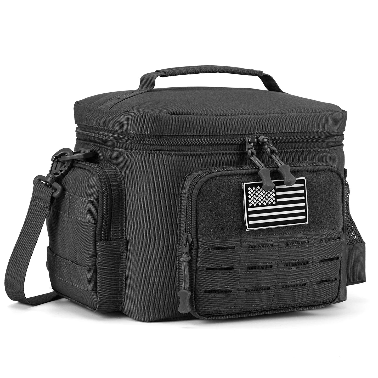 Tactical Insulated Lunch Bag for Men Heavy Duty Cooler Box Work Camping Picnic