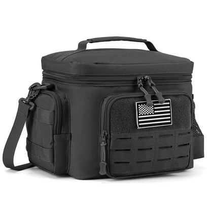 Tactical Insulated Lunch Bag for Men Heavy Duty Cooler Box Work Camping Picnic