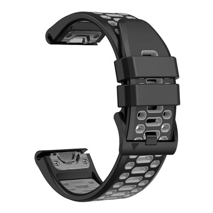 22/26mm Fit Silicone Strap for Garmin Fenix 8 7 6 5 Pro Watch Band