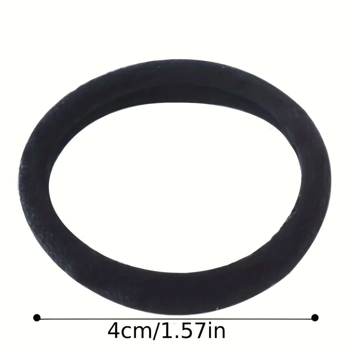50Pcs Black Ponytail Holders Elastic Hair Bands for Girls Women Accessories
