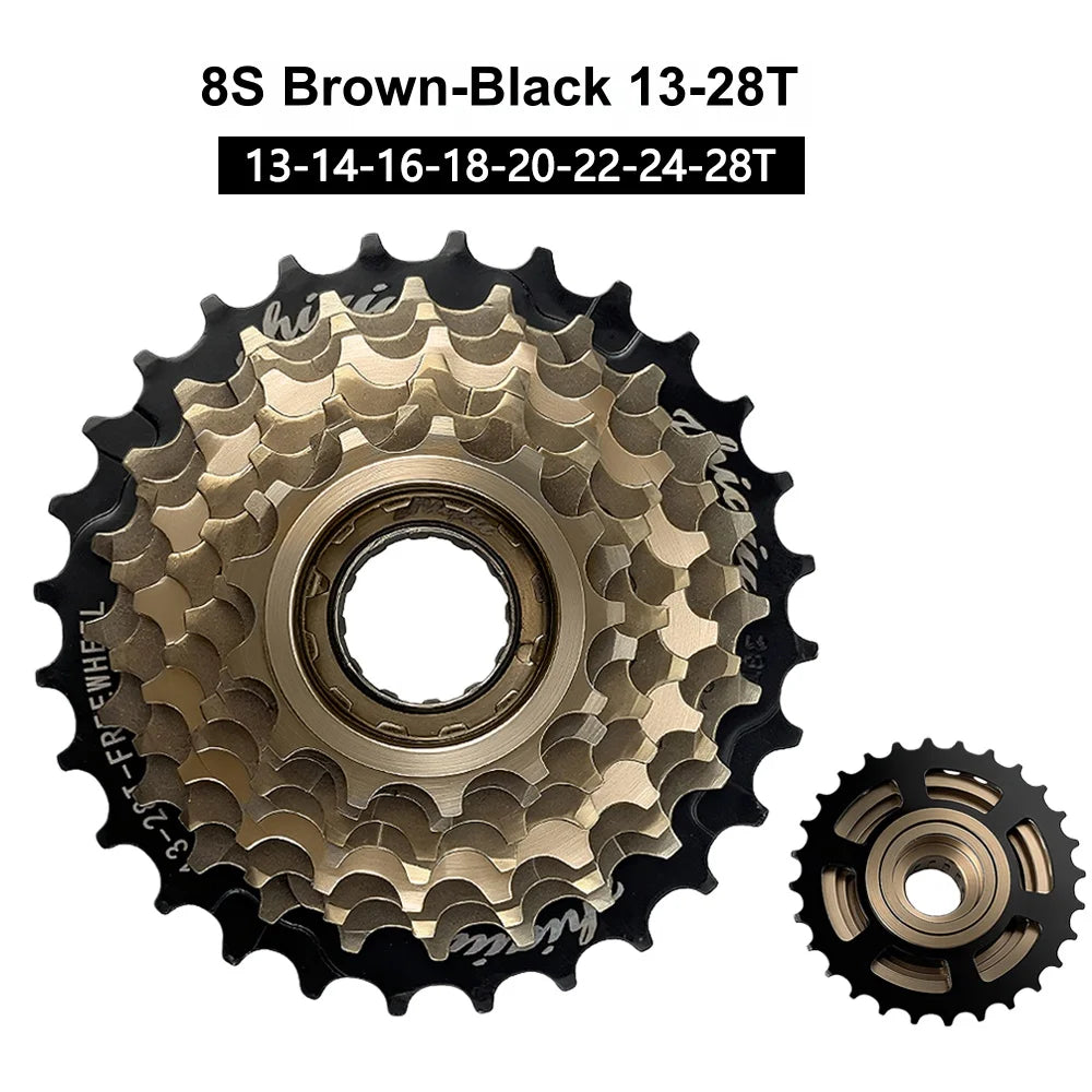 Threaded Bicycle Freewheel 7/8/9/10 Speed 13-28T 14-28T 13-32T
