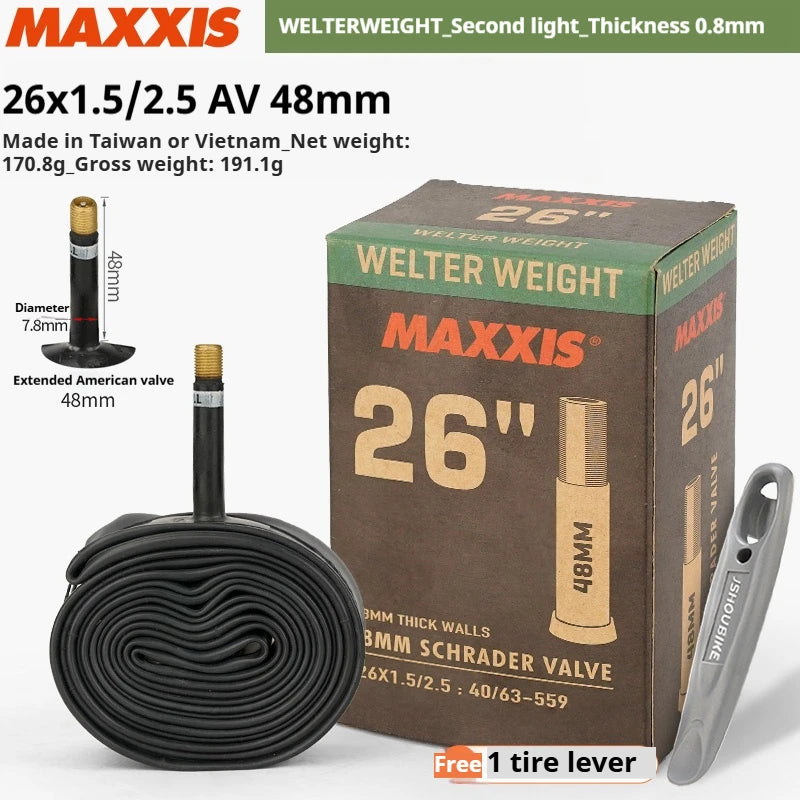 Bicycle Inner Tube MAXXIS 20-29 Inch 700C Presta Schrader MTB Road