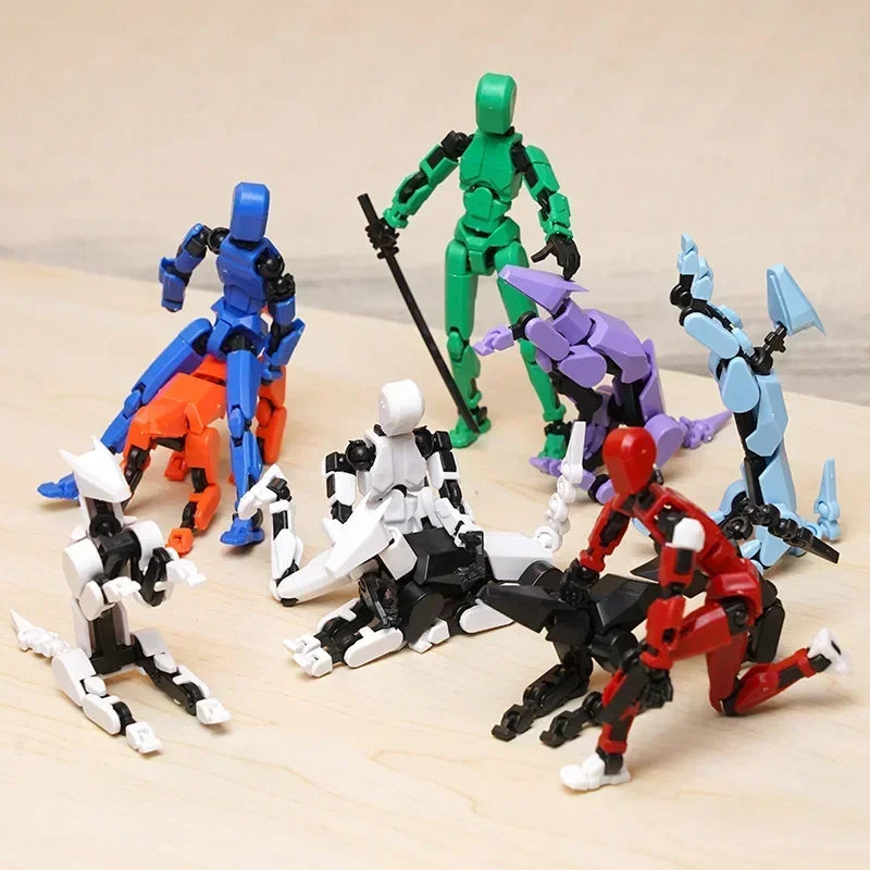 Action Doll Titan T13 Mobile Transformation Robot Toy for Kids